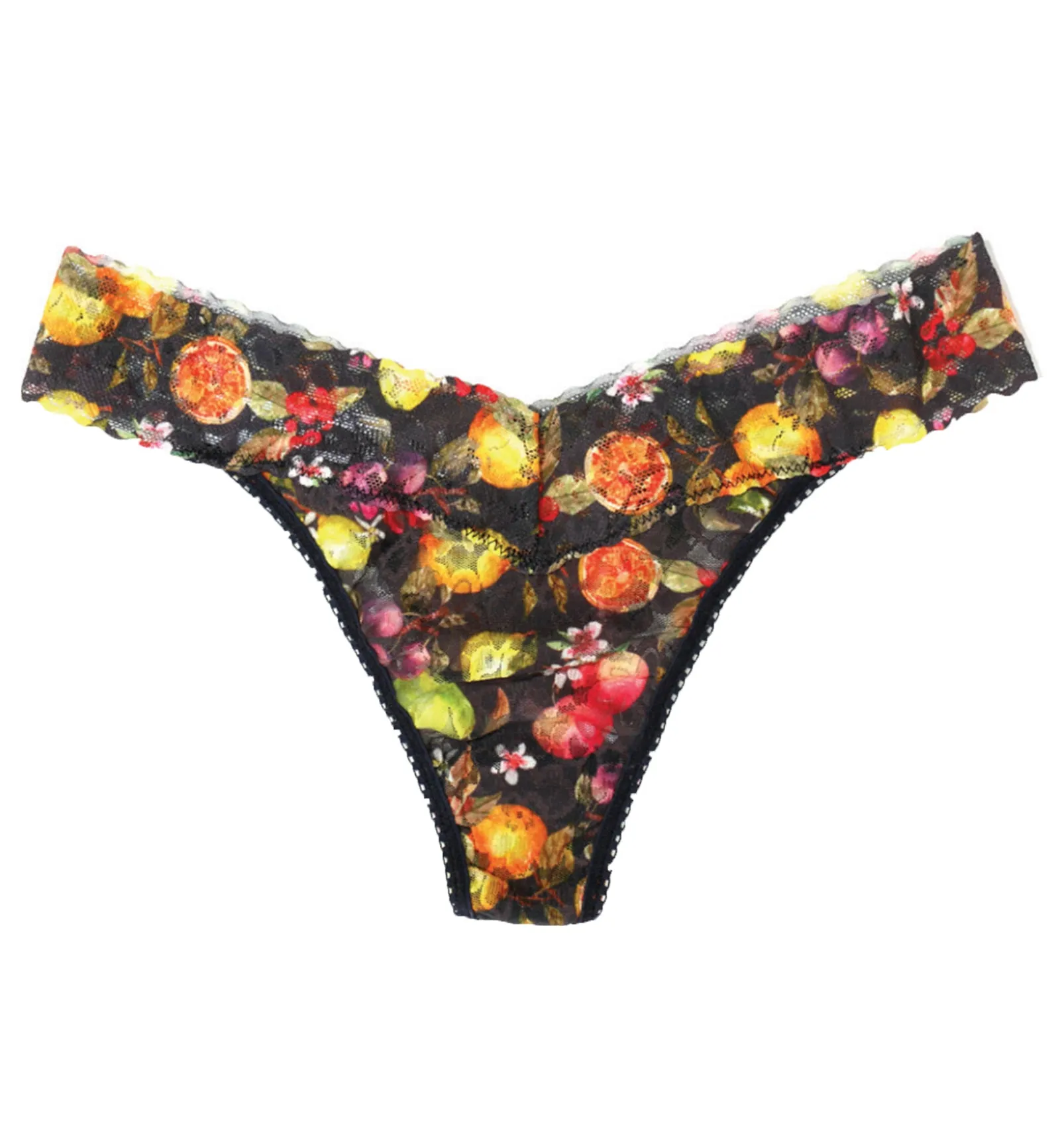 Hanky Panky Signature Lace Printed Original Rise Thong (PR4811P) - Picnic for One