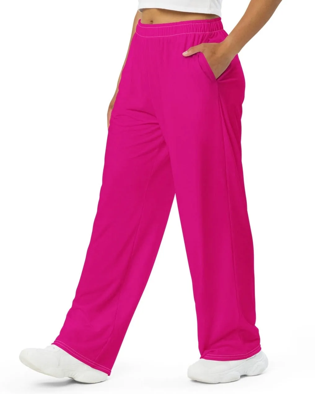 Hot Pink Wide Leg Pants