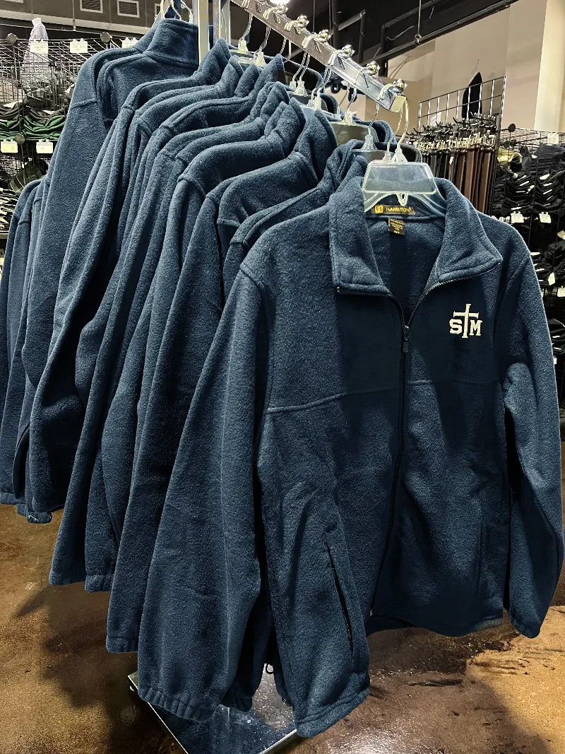 HR Fleece Jacket Navy Full Zip