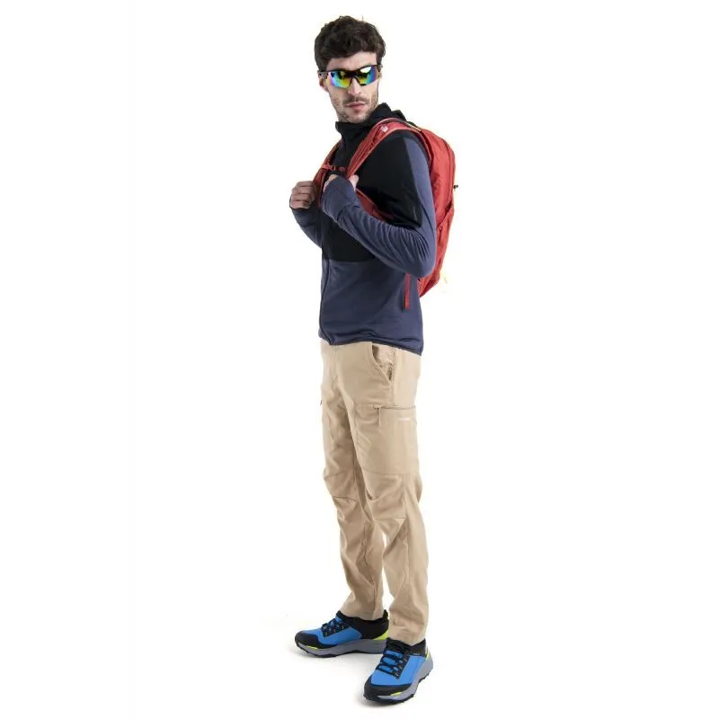 icebreaker  Merino 200 RealFleece Descender LS Zip Hoodie - Giacca in pile di merino - Uomo