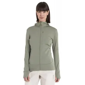 icebreaker  Merino 260 Quantum IV LS Zip Hoodie - Felpa di merino con cappuccio - Donna