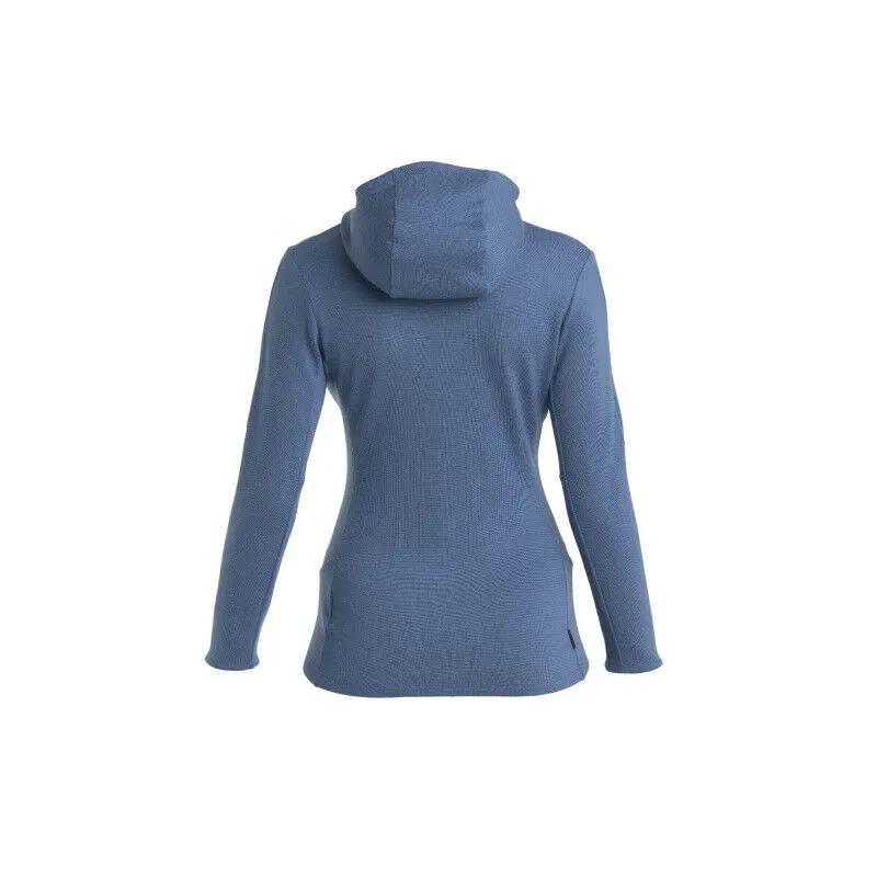 icebreaker  Merino 260 Quantum IV LS Zip Hoodie - Felpa di merino con cappuccio - Donna