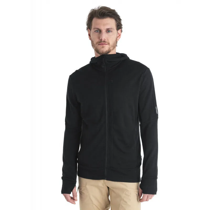 icebreaker  Merino 260 Quantum IV LS Zip Hoodie - Felpa di merino con cappuccio - Uomo