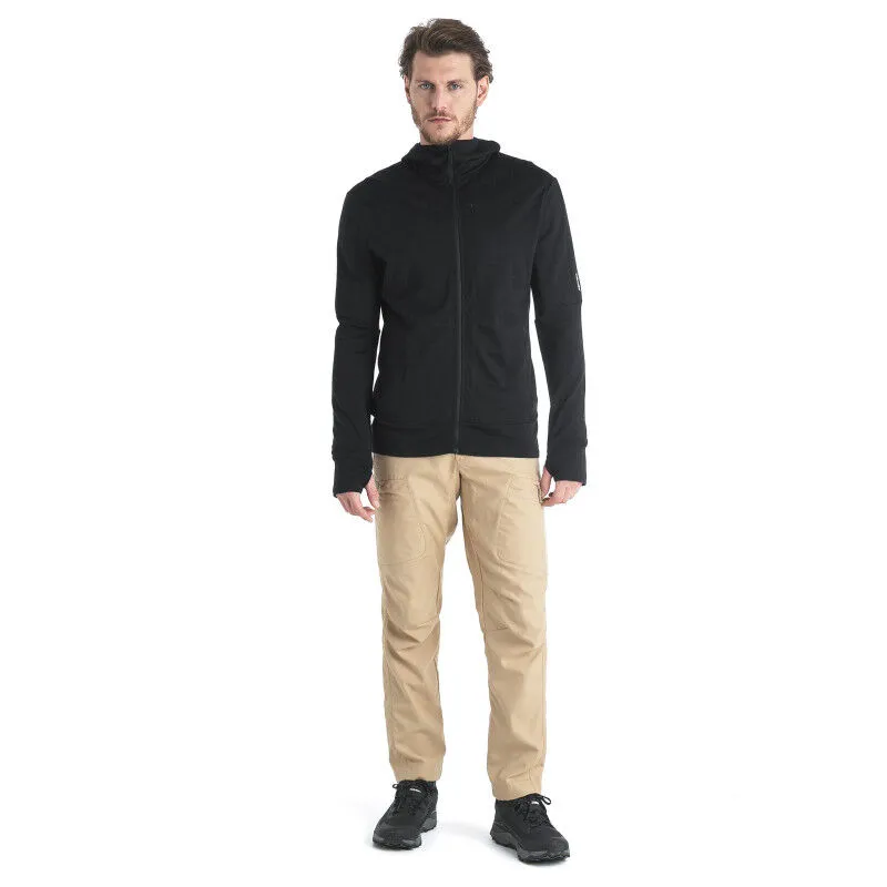 icebreaker  Merino 260 Quantum IV LS Zip Hoodie - Felpa di merino con cappuccio - Uomo