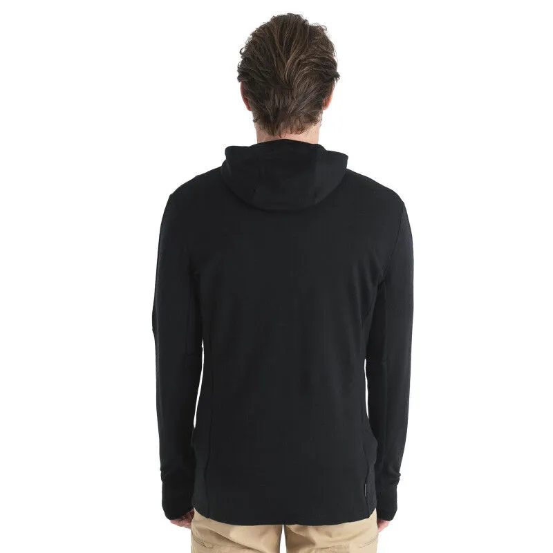 icebreaker  Merino 260 Quantum IV LS Zip Hoodie - Felpa di merino con cappuccio - Uomo