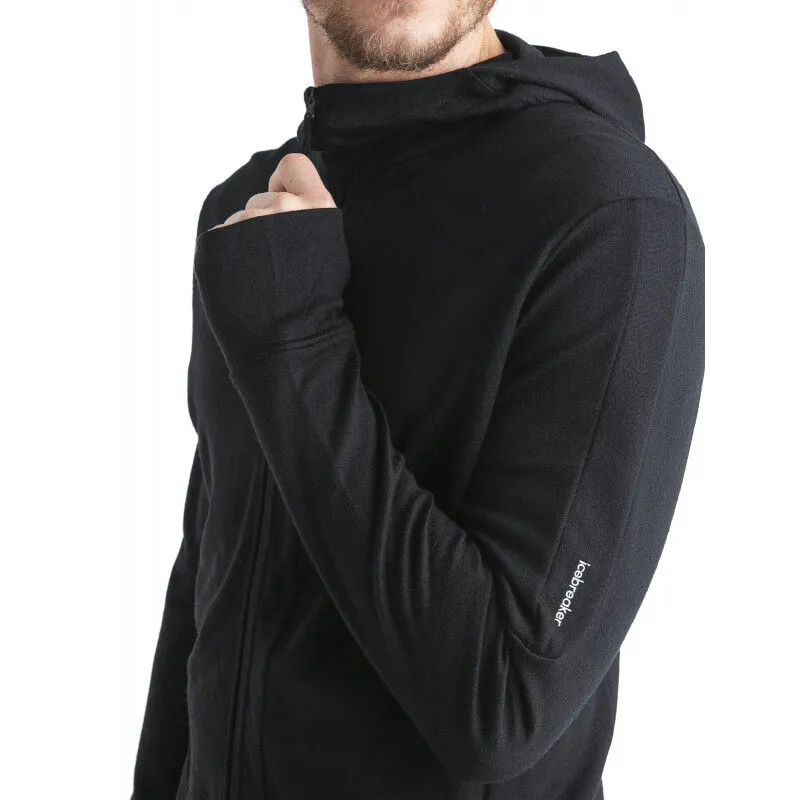 icebreaker  Merino 260 Quantum IV LS Zip Hoodie - Felpa di merino con cappuccio - Uomo