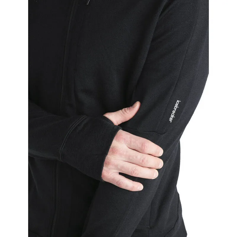 icebreaker  Merino 260 Quantum IV LS Zip Hoodie - Felpa di merino con cappuccio - Uomo