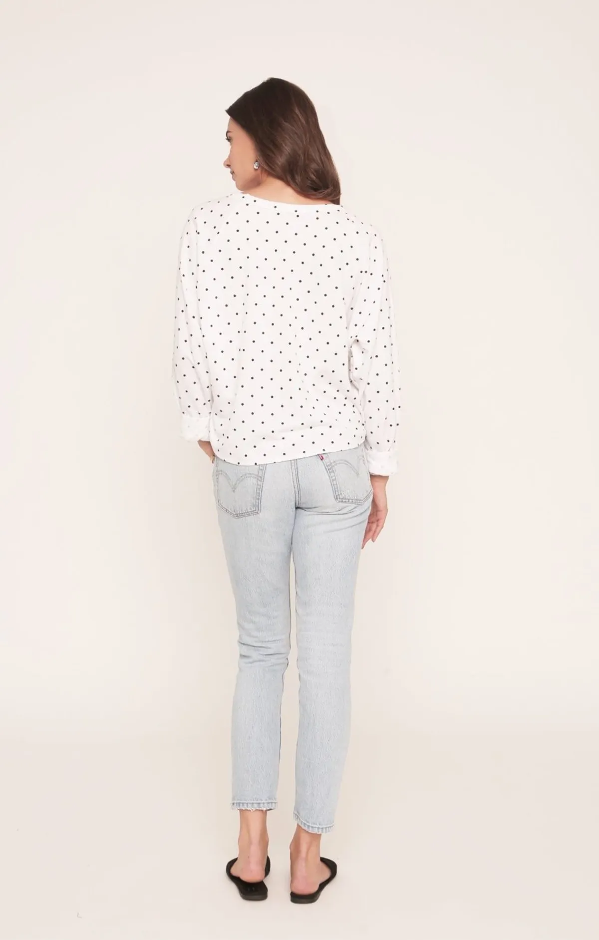 Isabella Sweater - Polka Dot