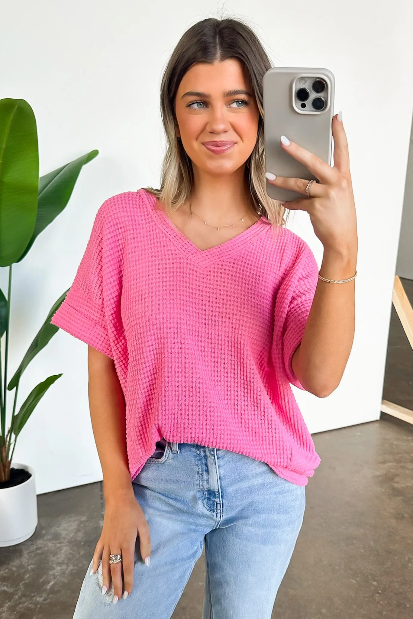 Kloie V-Neck Knit Top - FINAL SALE