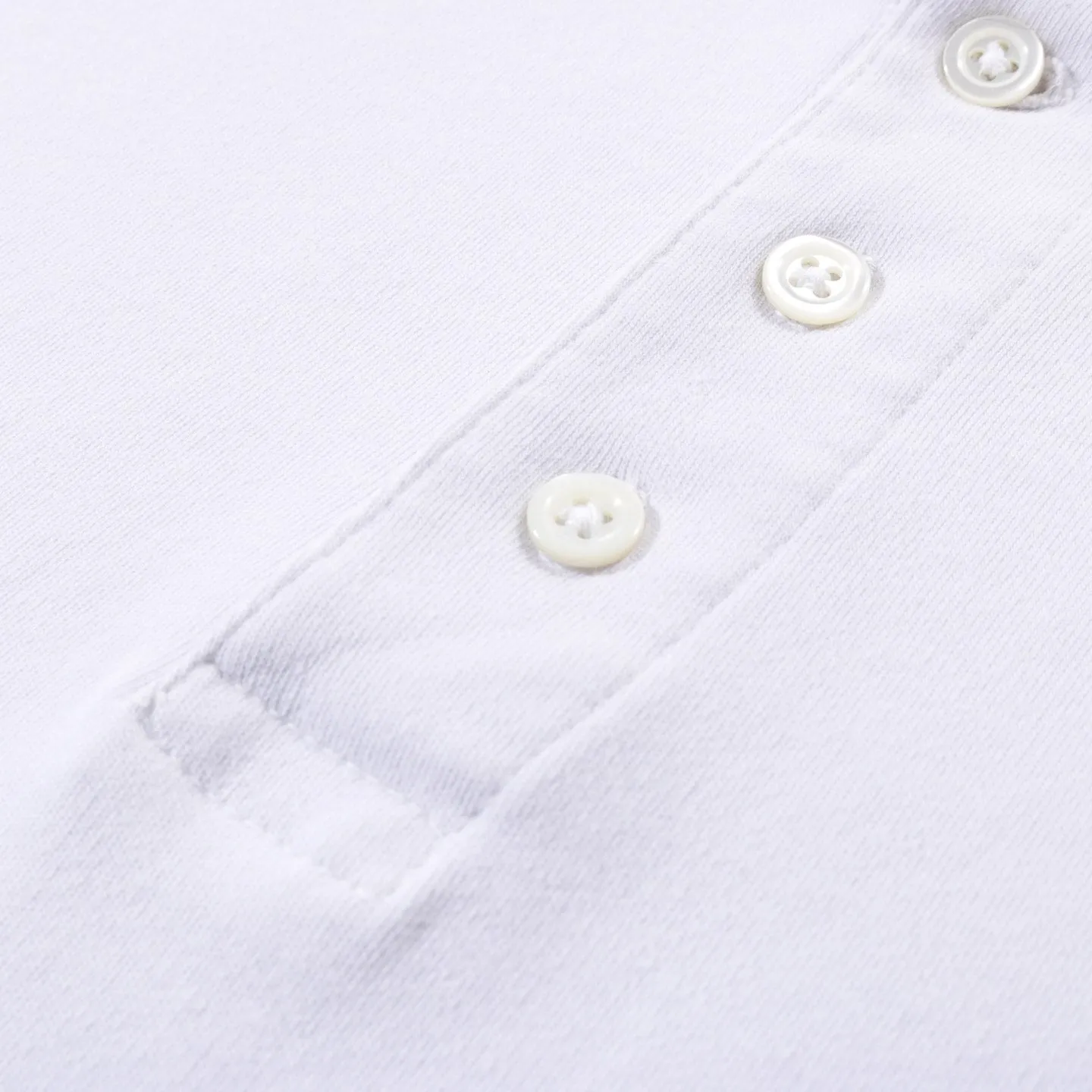 LADY WHITE CO. THREE BUTTON POLO ICE