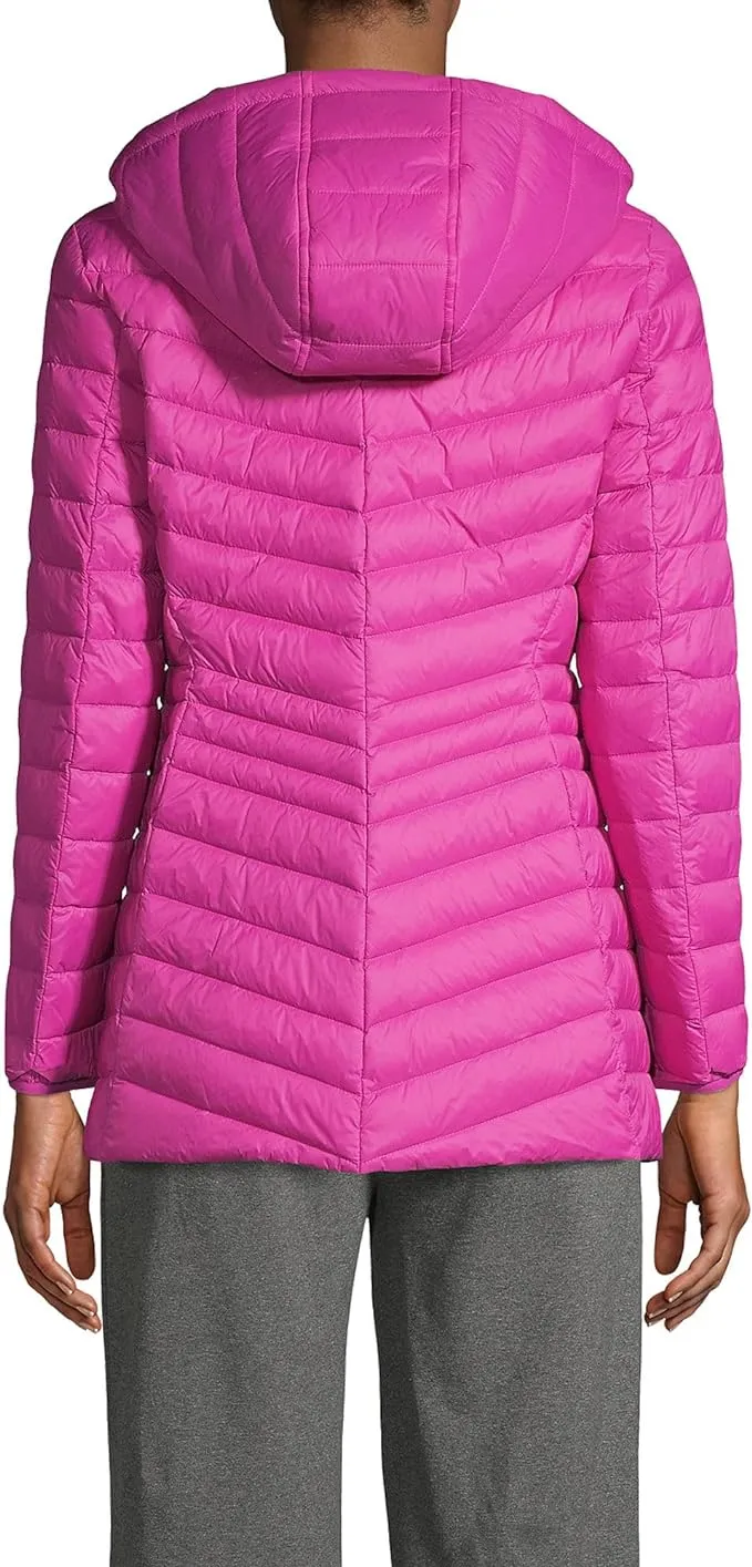 Lands' End Ladies' Ultralight Down Puffer Jacket Packable