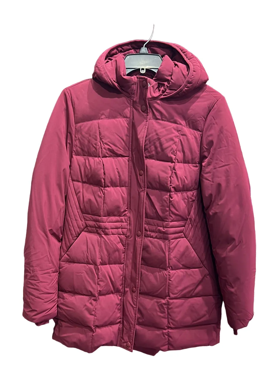 Lands' End WXR CMF Stretch WC Down Jacket Rich Burgundy