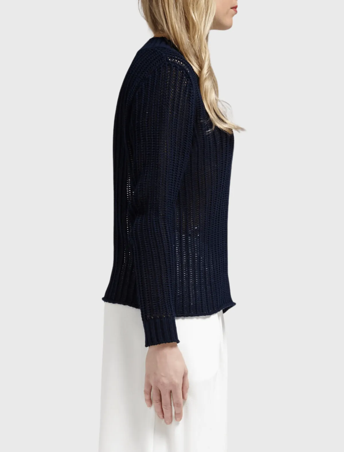 Le Oversized Sweater - Navy