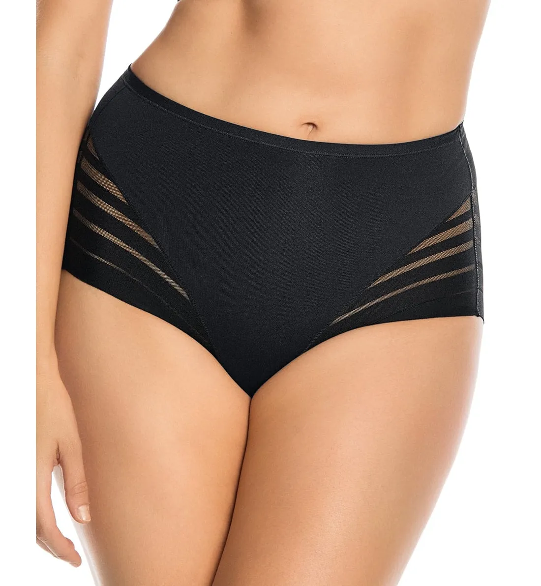 Leonisa Undetectable Comfy Compression Classic Panty (012903) - Black