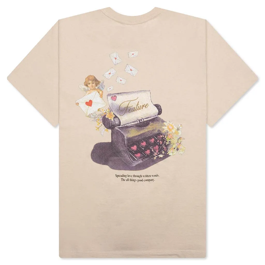 Love Letters Tee - Oatmeal