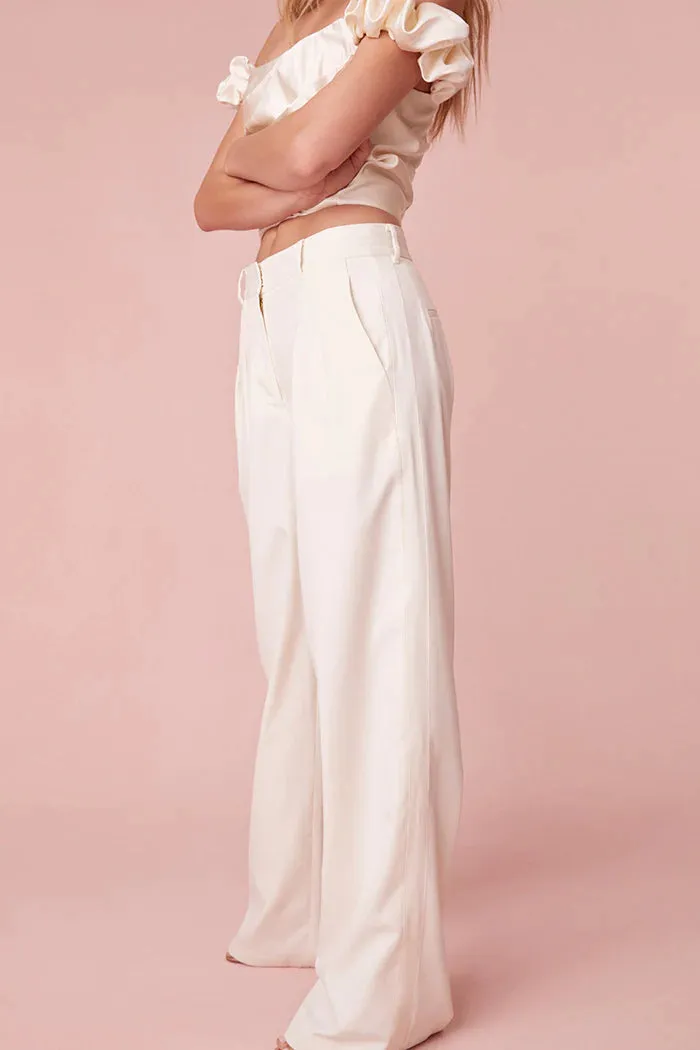 Loveshackfancy - Adams Pants - Antique White