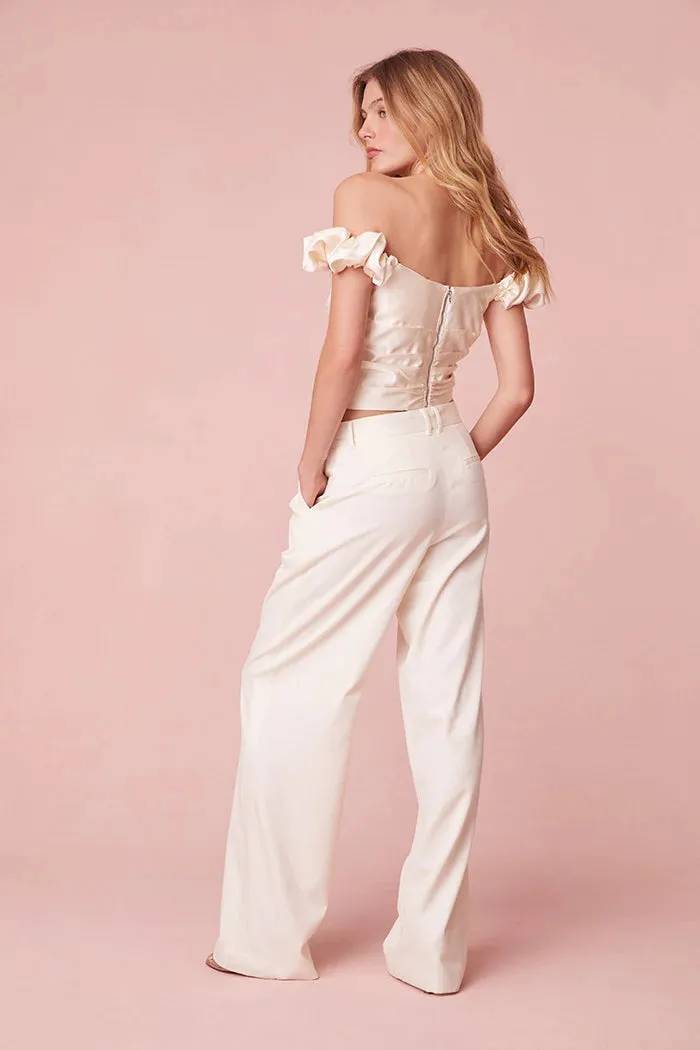 Loveshackfancy - Adams Pants - Antique White