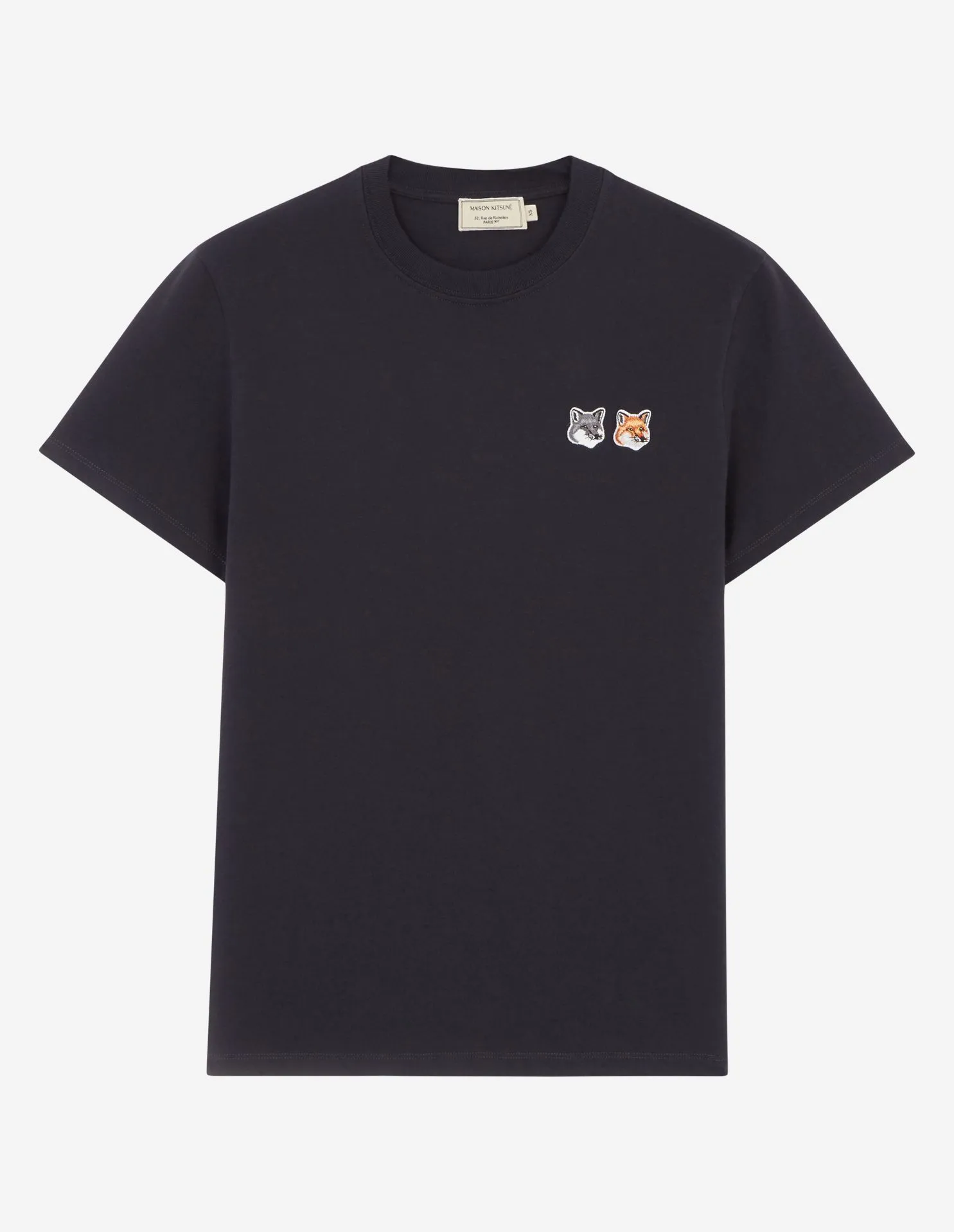 MAISON KITSUNE  |Short Sleeves Logo Designers T-Shirts