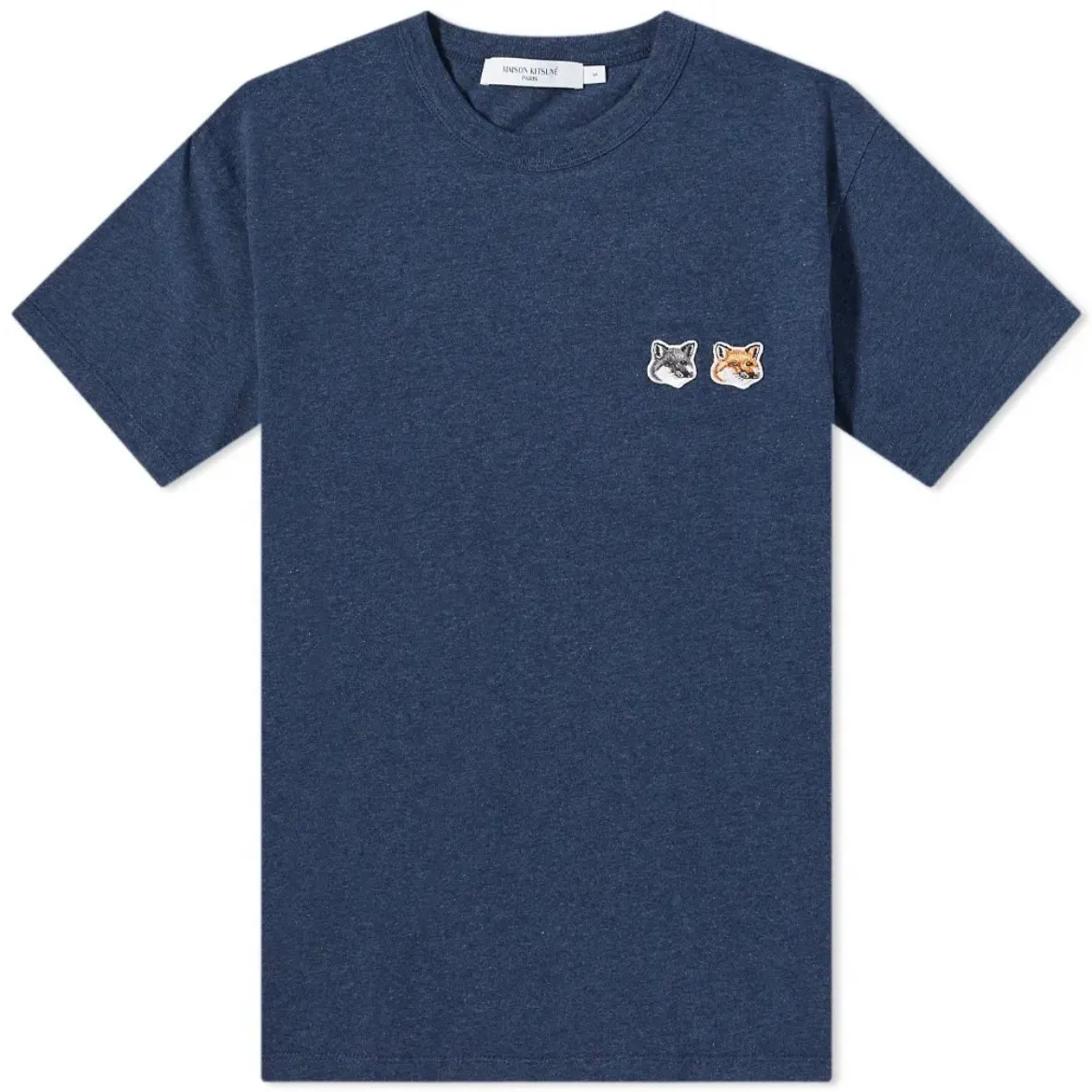 MAISON KITSUNE  |Short Sleeves Logo Designers T-Shirts