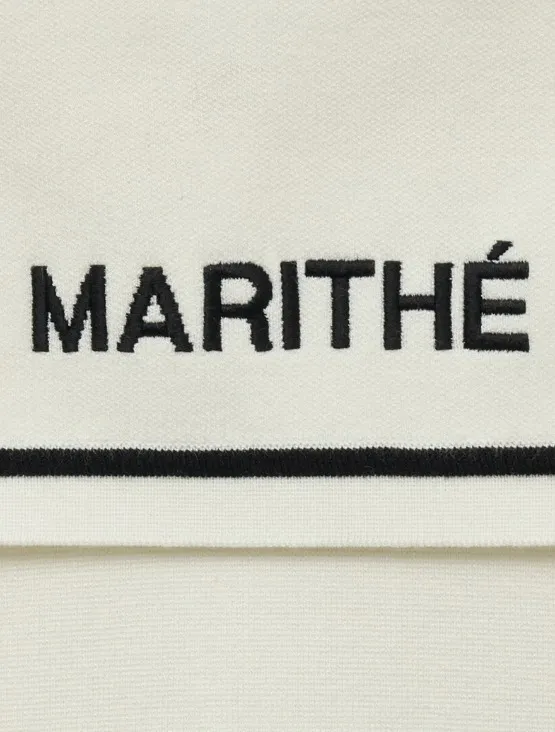 Marithe + Francois Girbaud  |[MARITHE]★24SS★ W MARINE SAILOR HALF KNIT