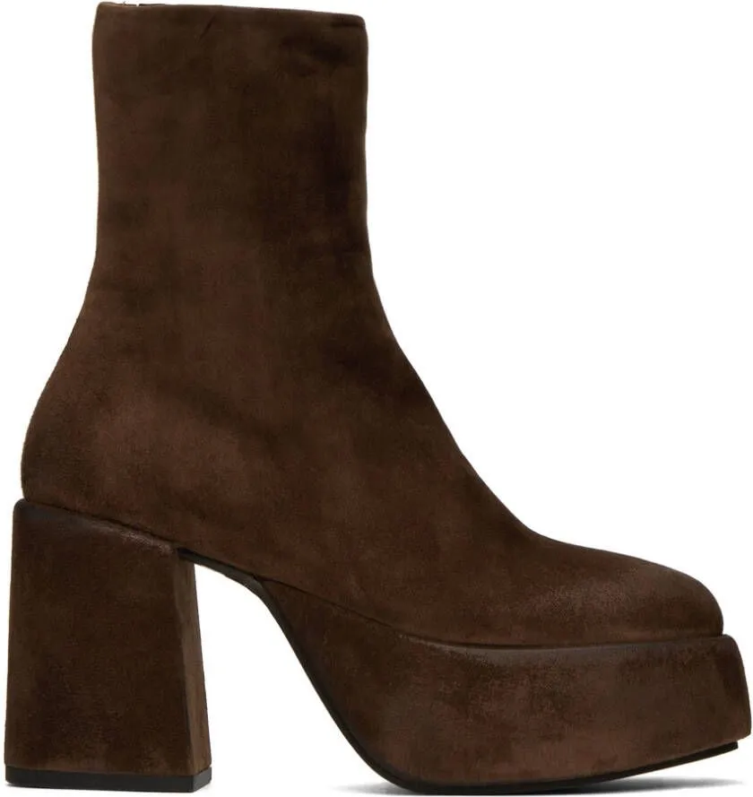 Marsèll Brown Tacplat Boots