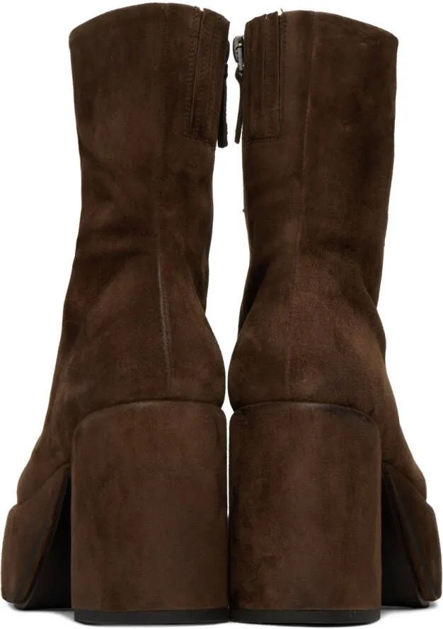 Marsèll Brown Tacplat Boots