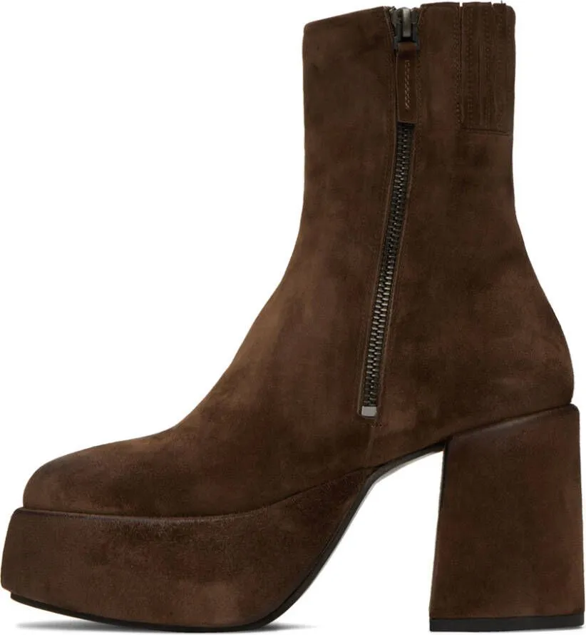 Marsèll Brown Tacplat Boots