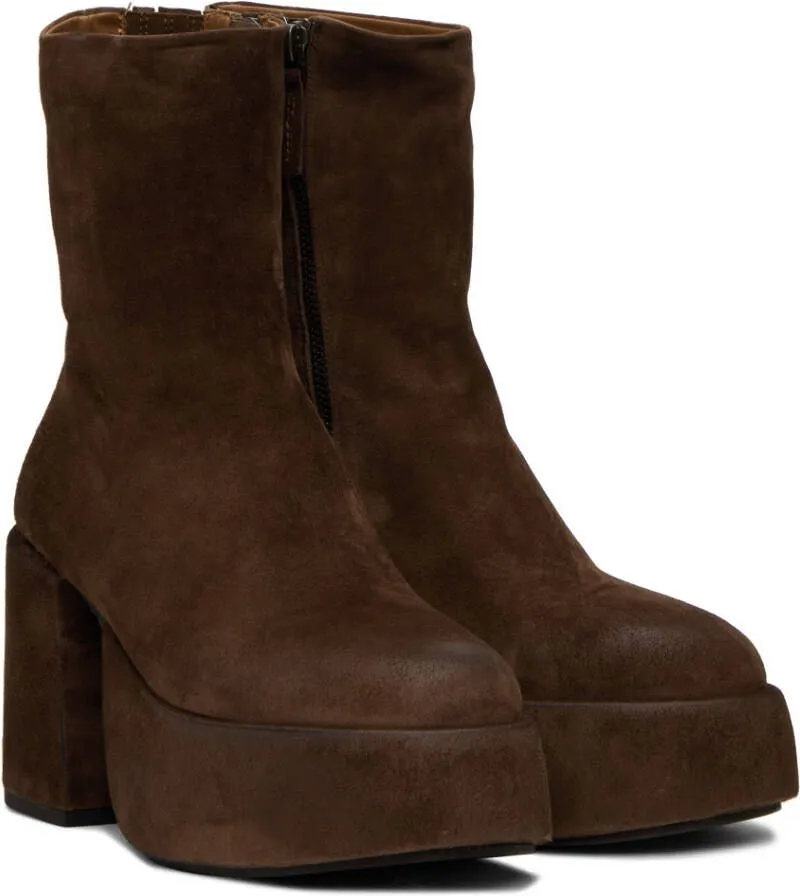 Marsèll Brown Tacplat Boots