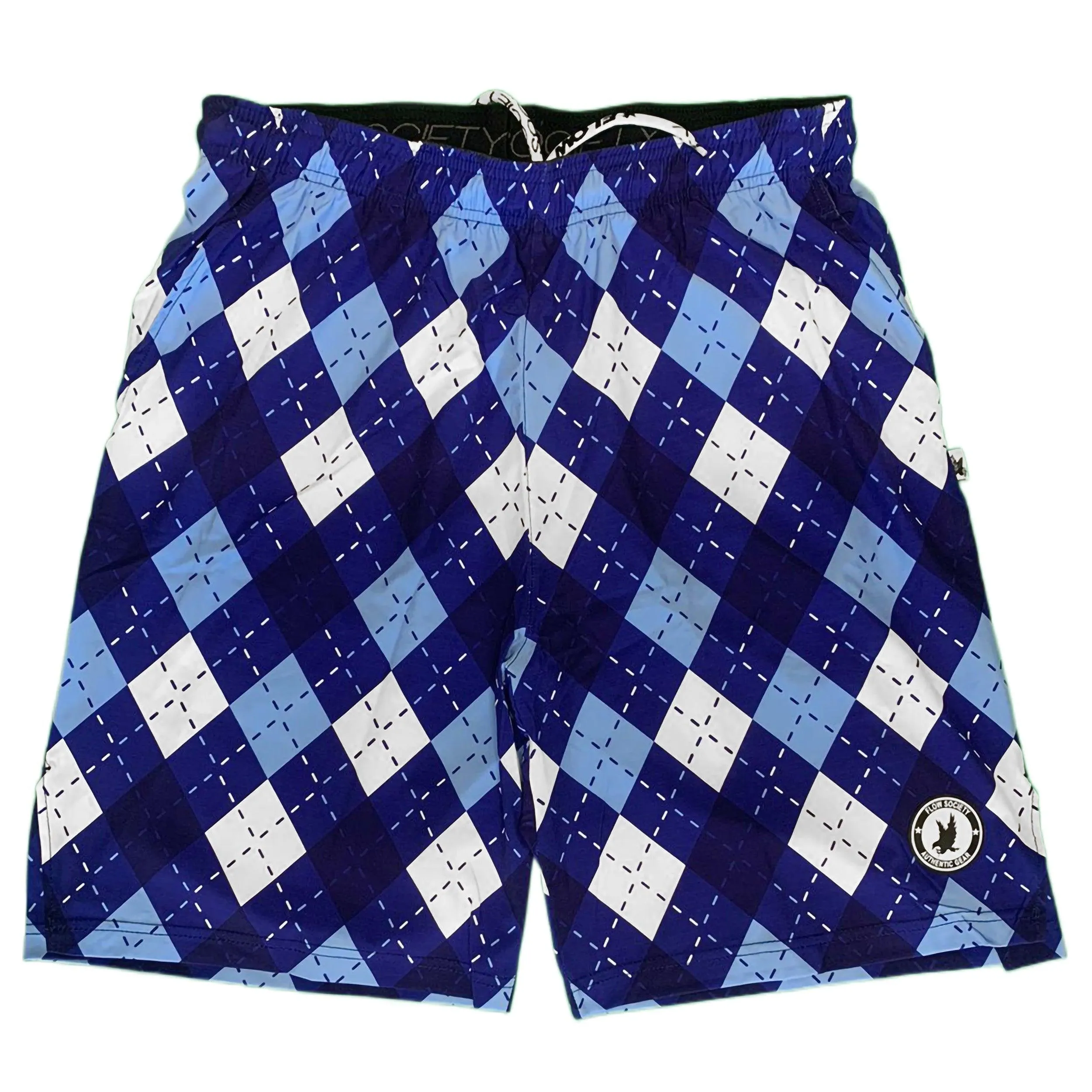 Mens Oceanside Argyle 7 Tennis Short