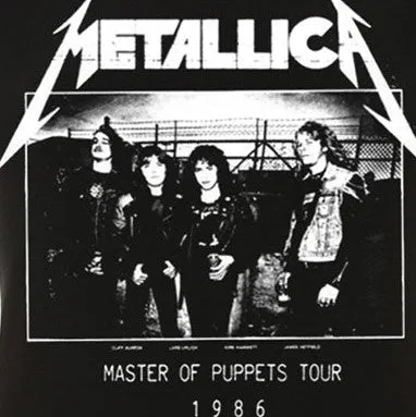 Metallica Master of Puppets Tour Photo Woman's Tee