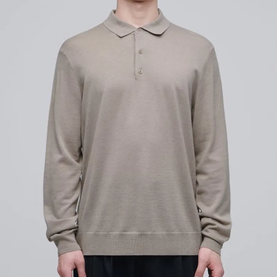 MUSINSA STANDARD  |Wool Nylon Street Style Long Sleeves Plain Sweaters