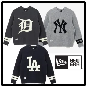 New Era  |Unisex Street Style Logo Sweaters