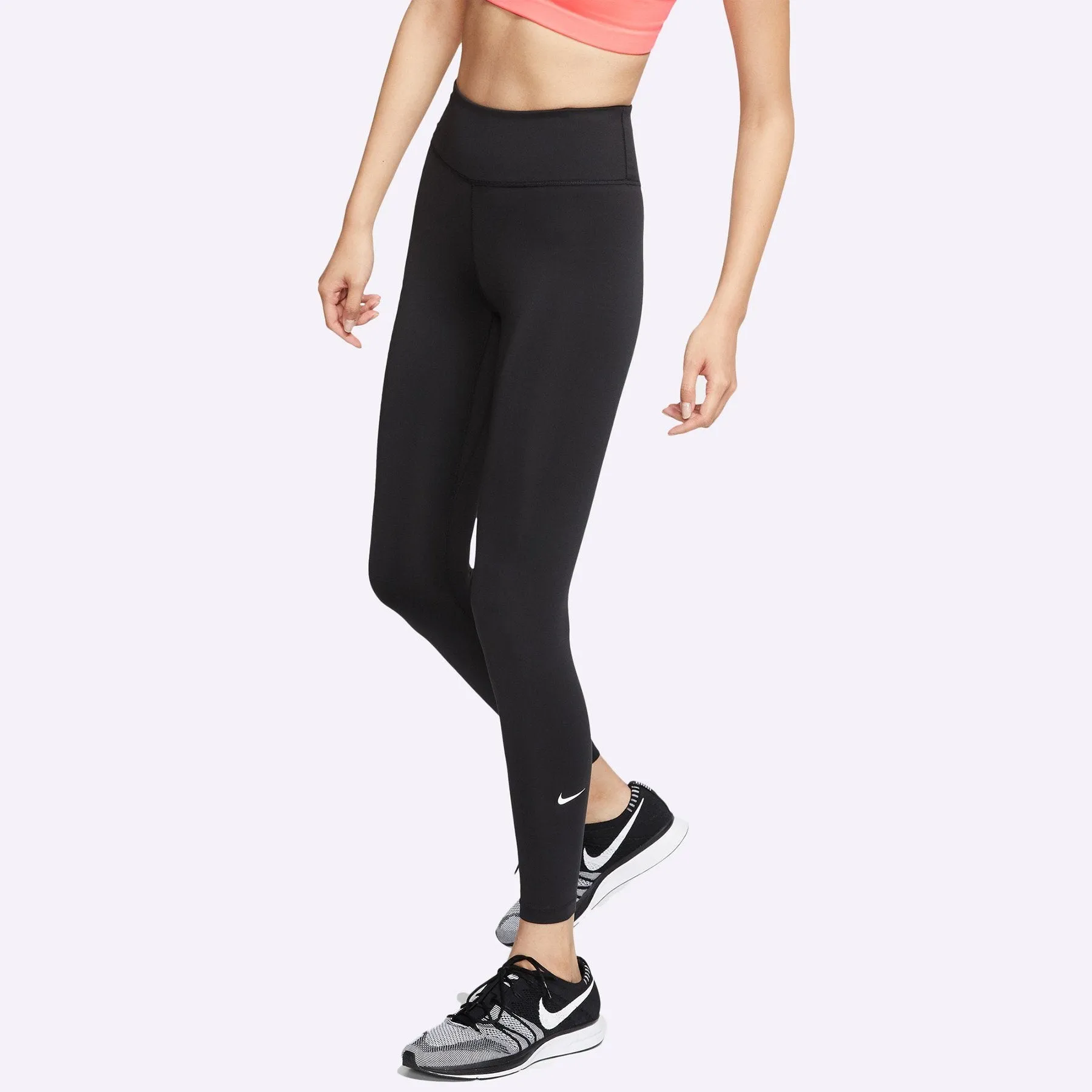 Nike - One Women's Tights - BLACK/WHITE