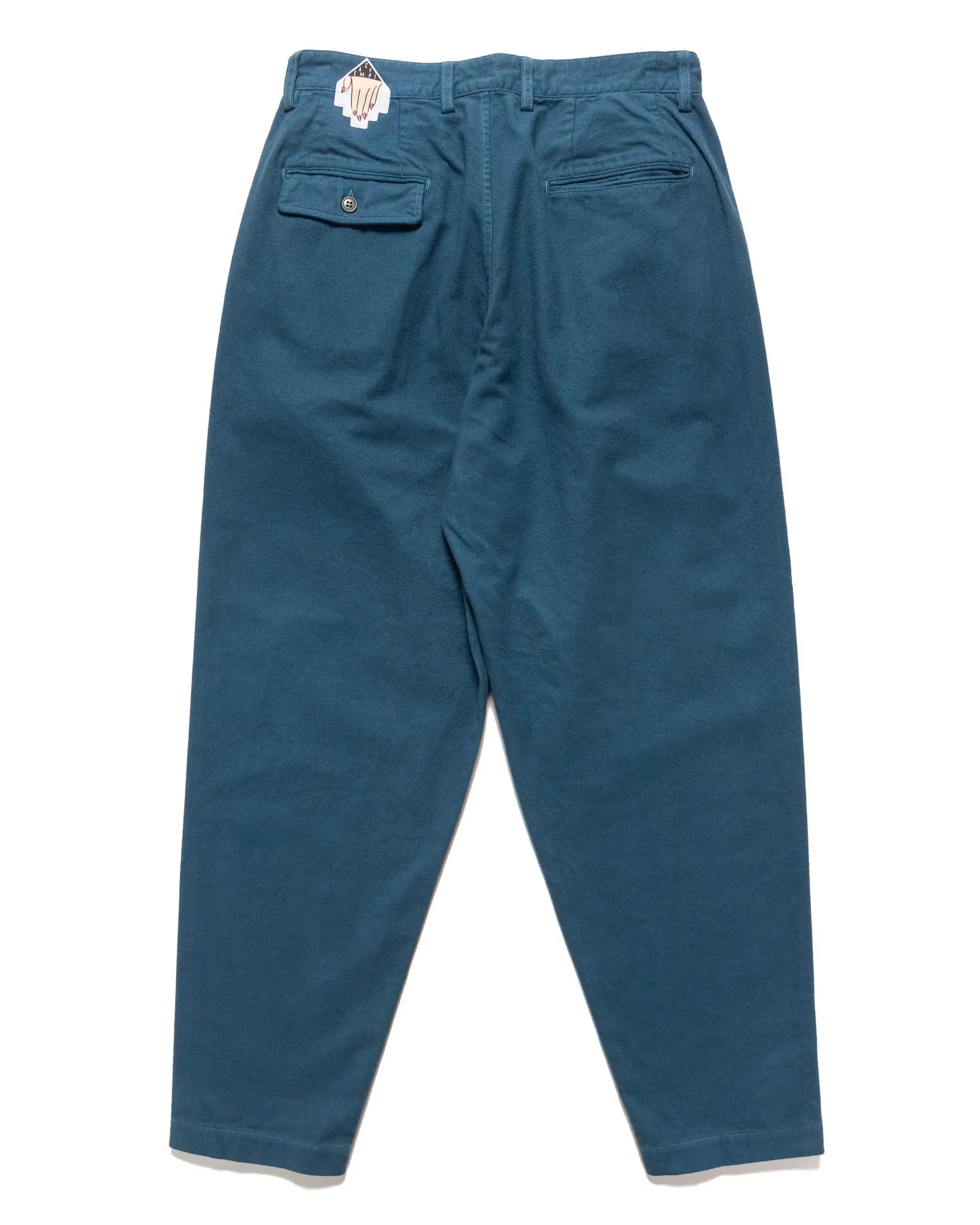 Overdye Two Tuck Pants Blue