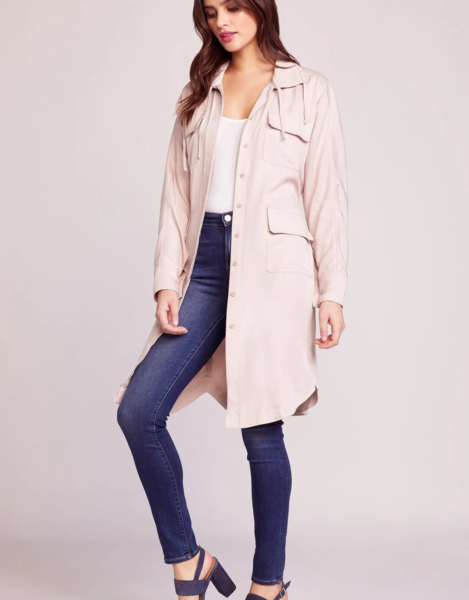   Parchment Shirt Coat