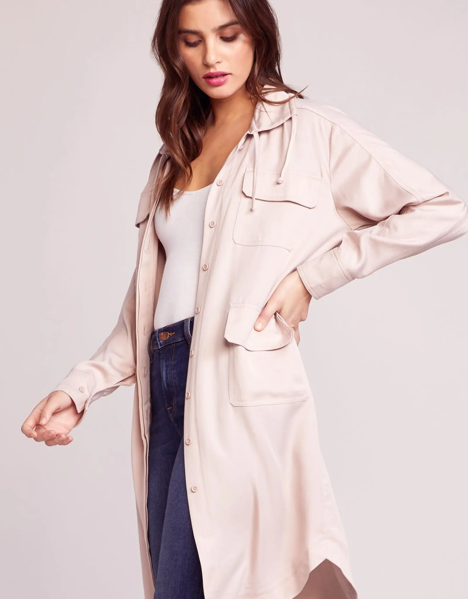   Parchment Shirt Coat