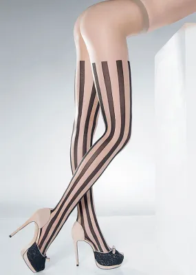 Pierre Mantoux Raye Tights ()