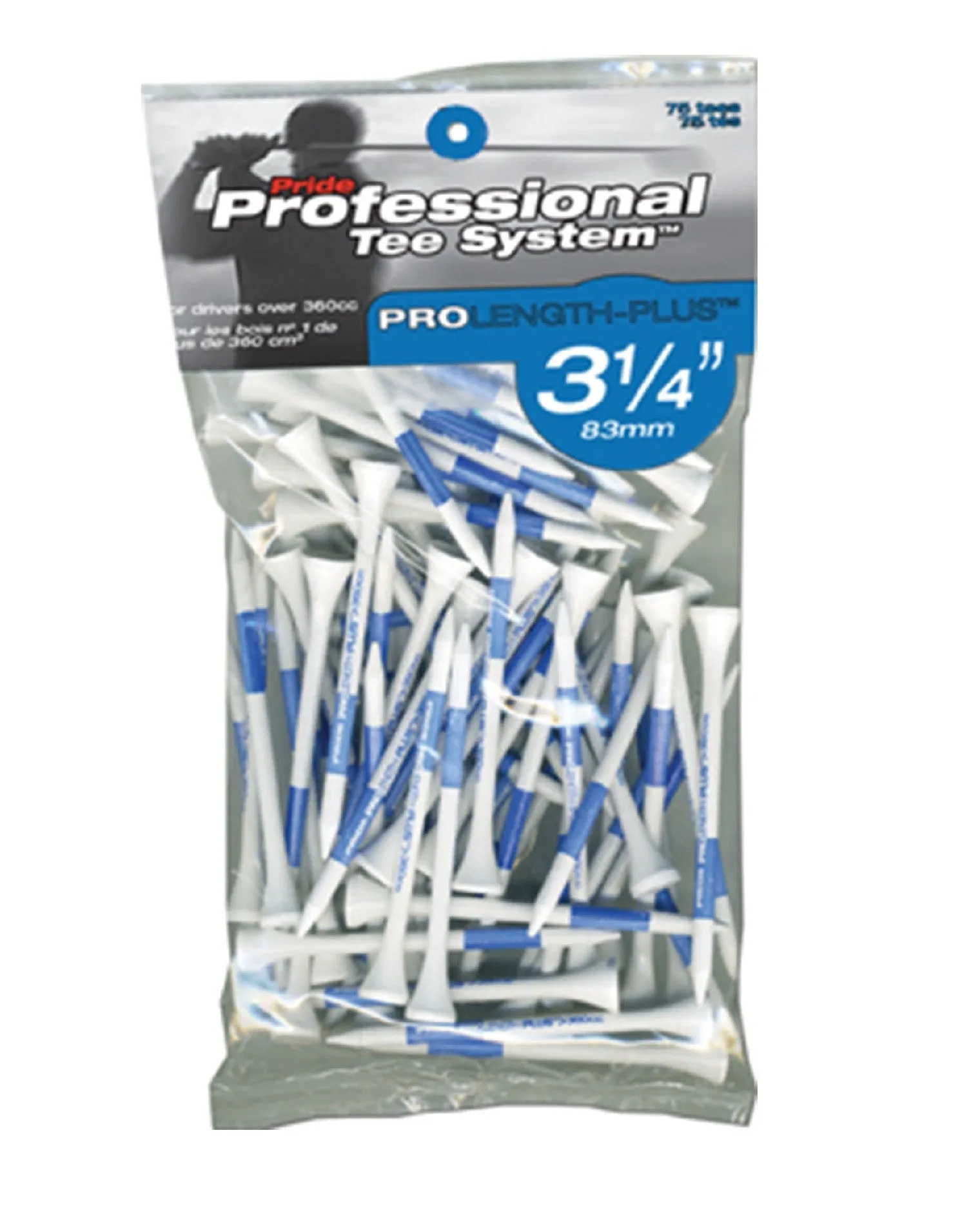 Pride Professional Tee System ProLength Golf Tees