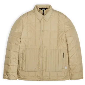 Rains Liner Shirt Jacket (sand)