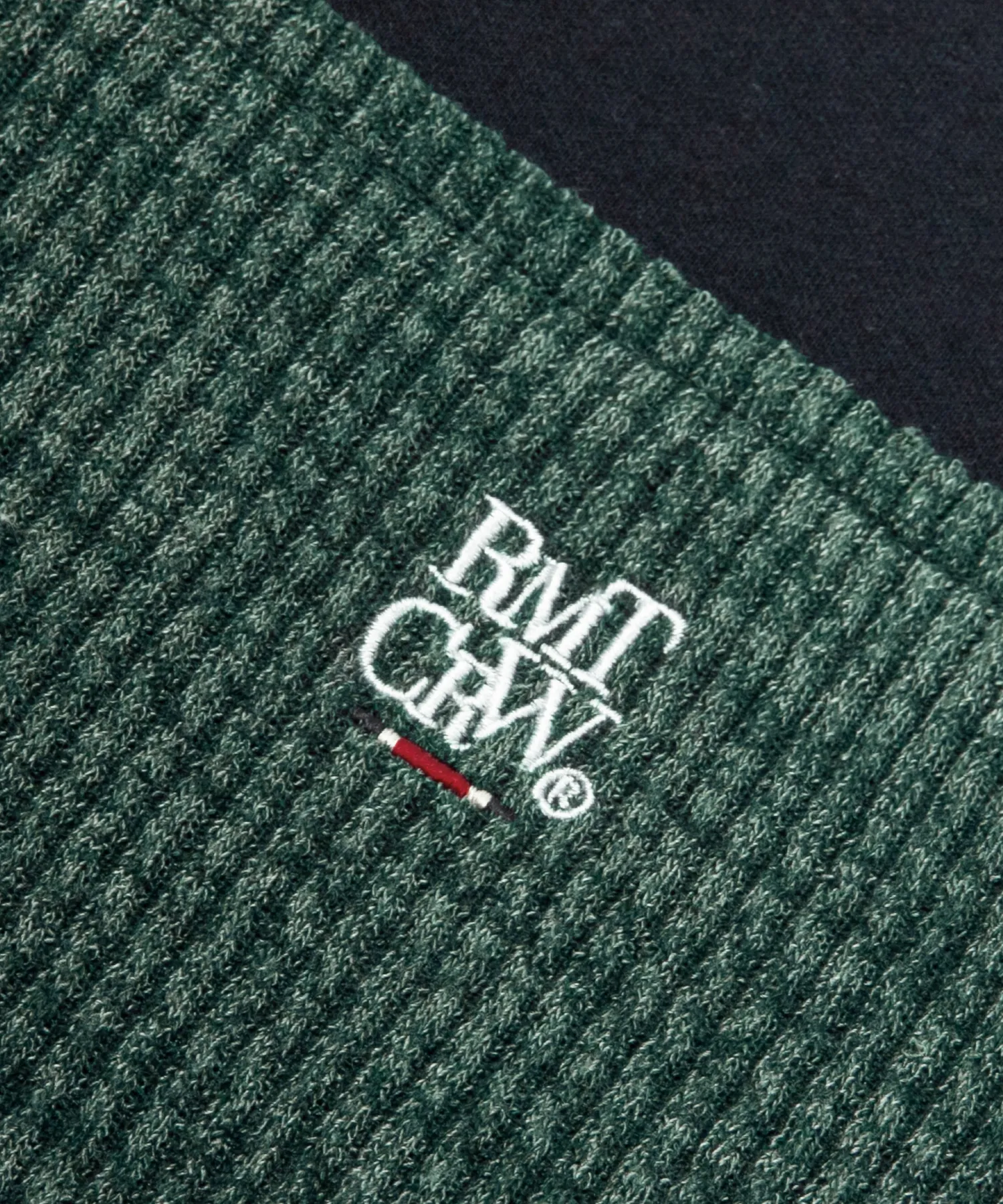 ROMANTIC CROWN  |[ROMANTIC CROWN]★SWEAT KNIT MIX RUGBY SHIRTS