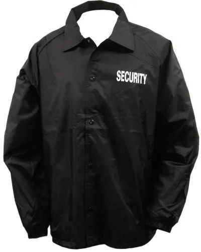 Security Flannel Lined Windbreaker