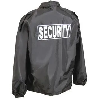 Security Flannel Lined Windbreaker