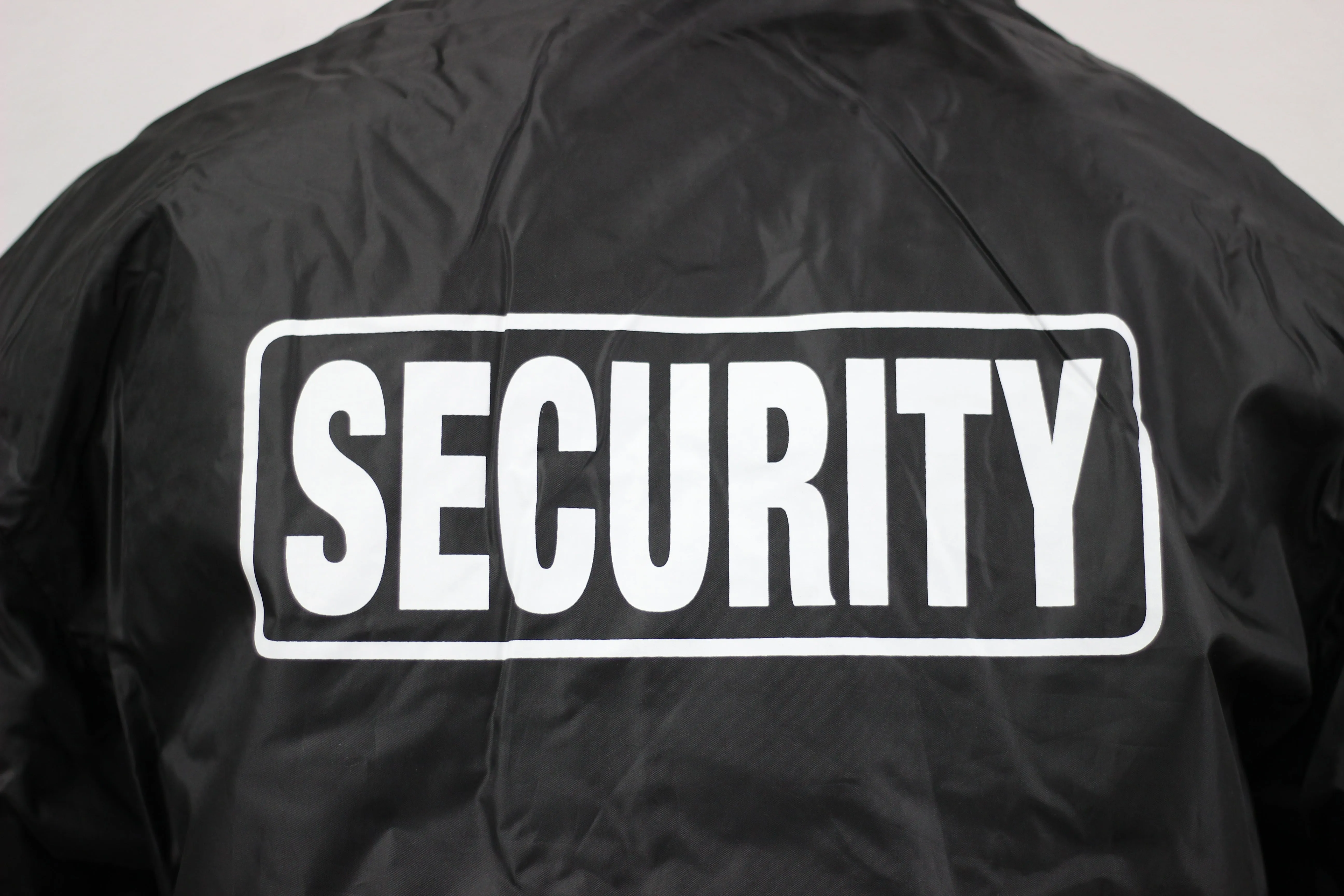 Security Flannel Lined Windbreaker