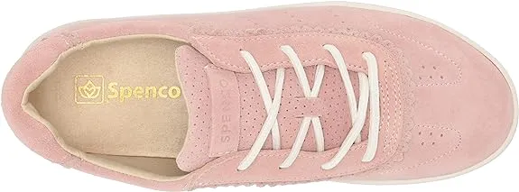 Spenco Women's Camden Blush Suede Sneaker