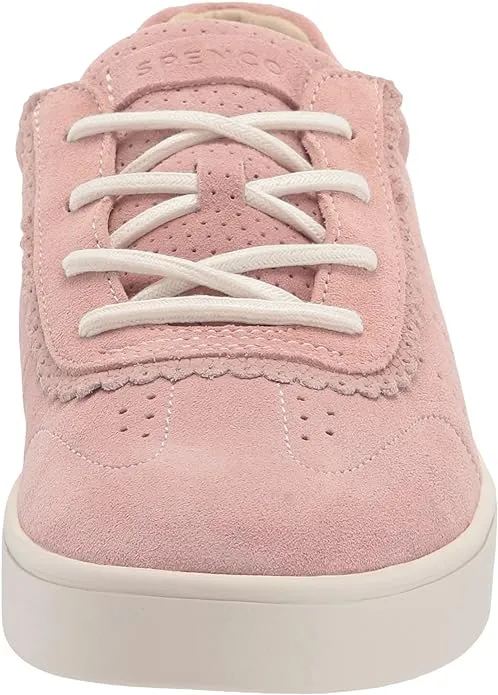 Spenco Women's Camden Blush Suede Sneaker