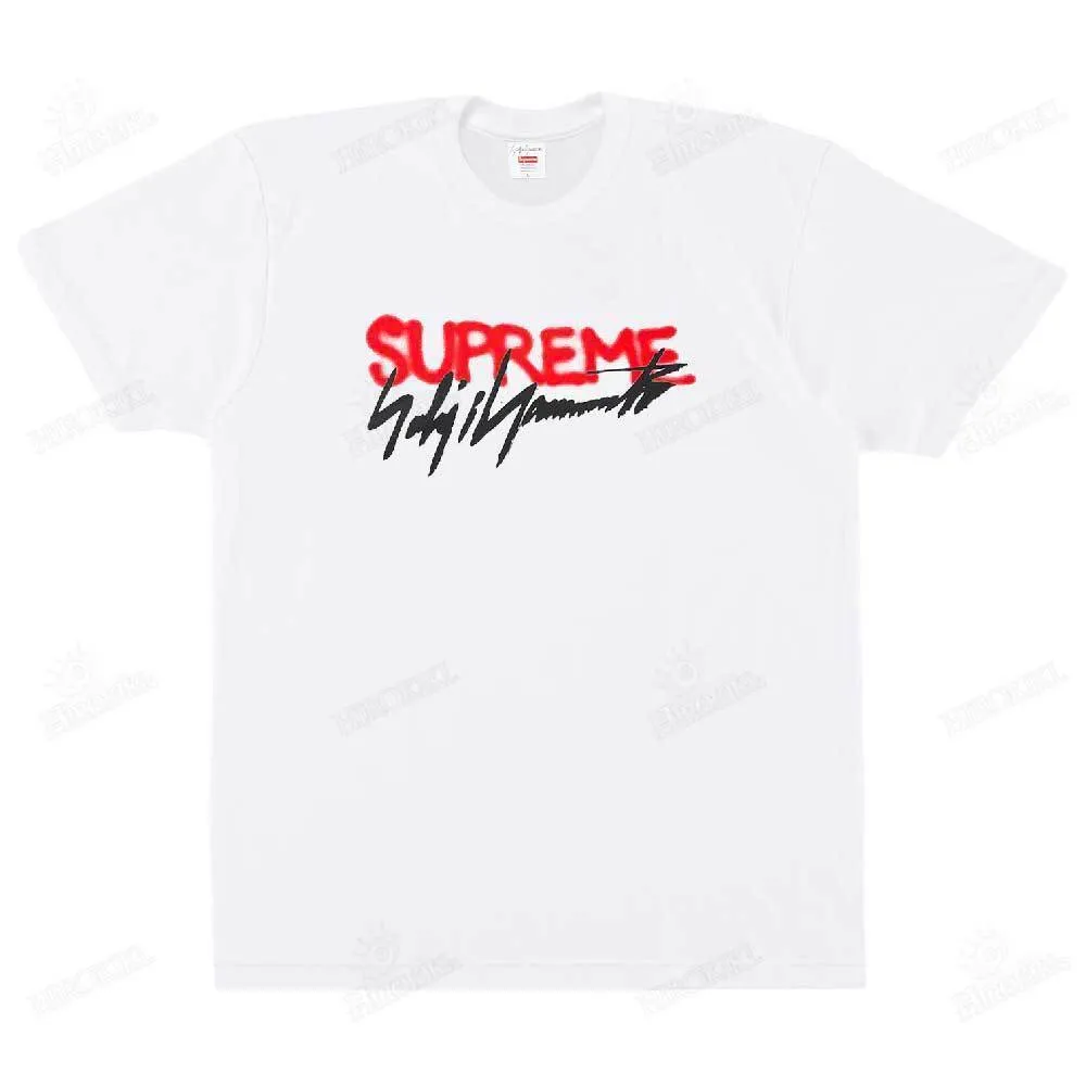 Supreme  |Unisex Street Style Collaboration Logo Skater Style T-Shirts