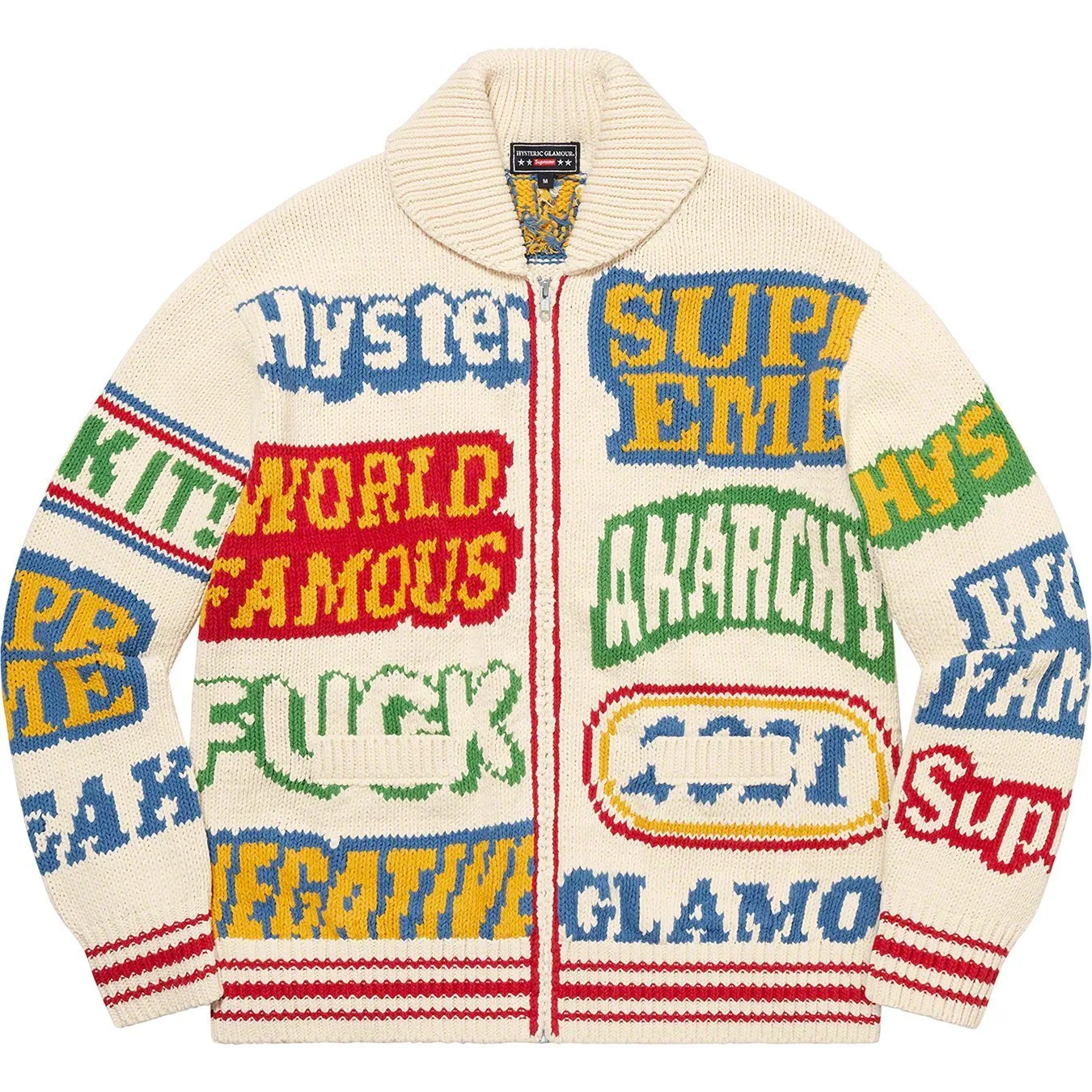 Supreme  |Unisex Street Style Collaboration Skater Style Sweaters