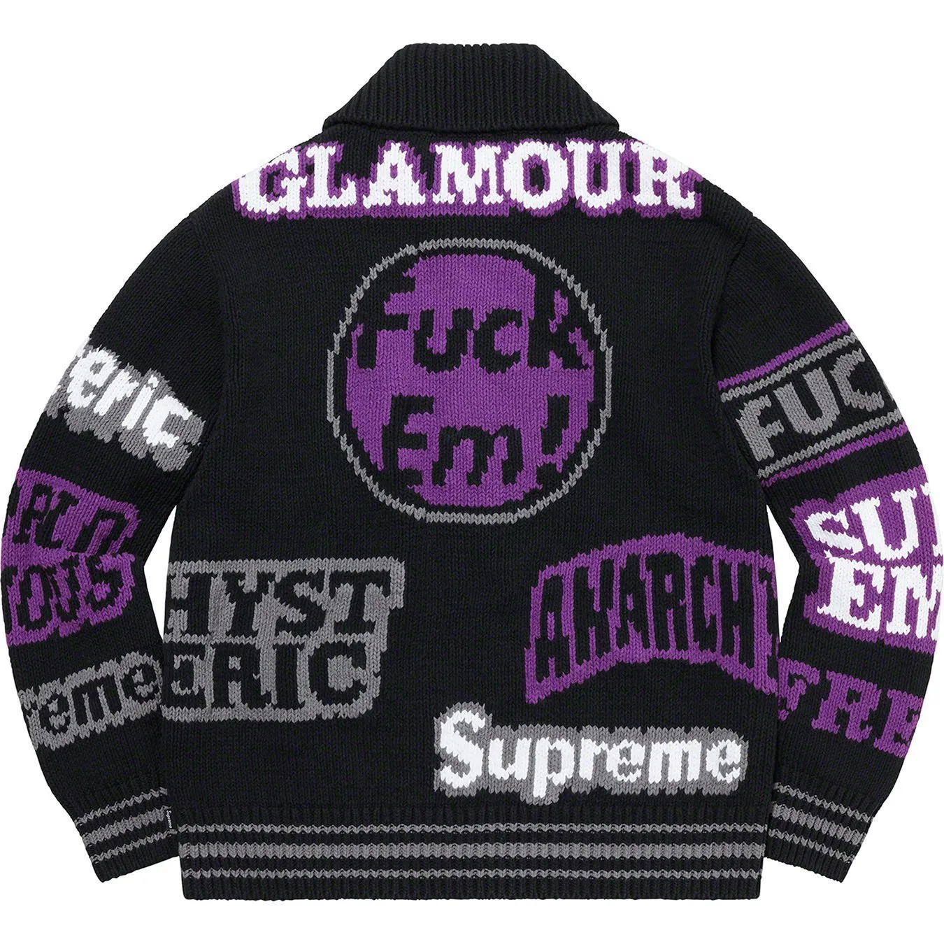 Supreme  |Unisex Street Style Collaboration Skater Style Sweaters