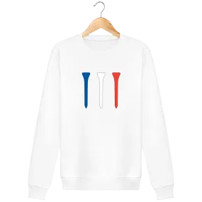 Sweat Col Rond TEES BLEU BLANC ROUGE