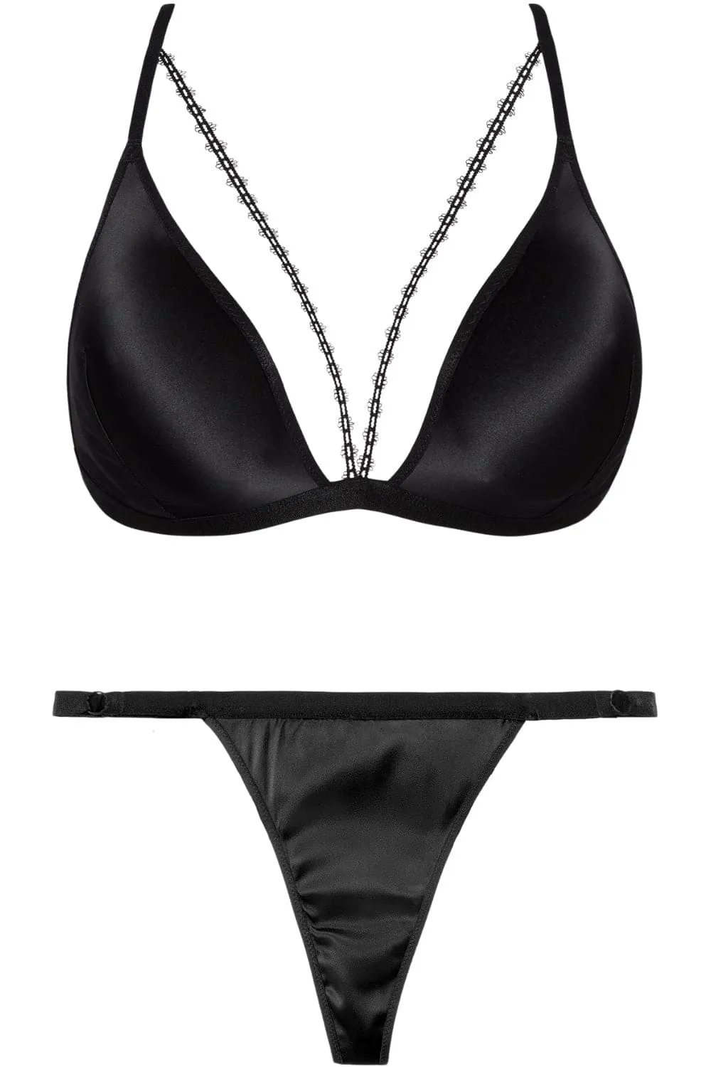 Sweet Addiction Triangle Bra & Tanga